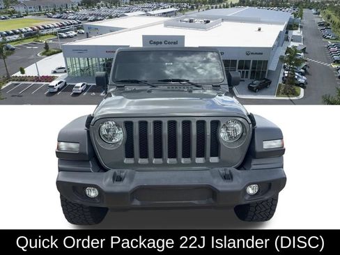 Used 2021 Jeep Wrangler Unlimited Sport AWD/4WD image 3