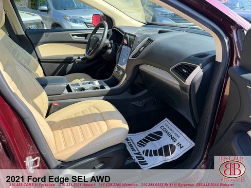 Used 2021 Ford Edge SEL w/ Convenience Package AWD/4WD image 20