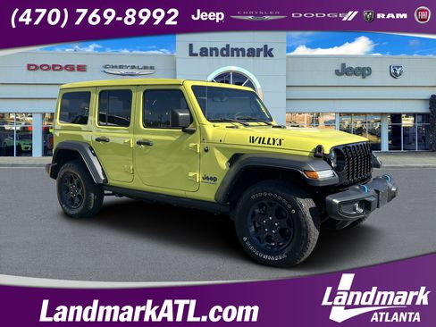 Used 2023 Jeep Wrangler Unlimited w/ Sun & Screen Package image 1