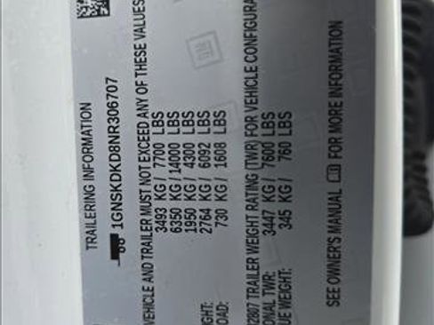 Used 2022 Chevrolet Suburban Z71 w/ Luxury Package image 26