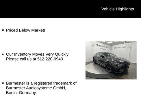 Certified 2019 Mercedes-Benz AMG GT 63 S image 6