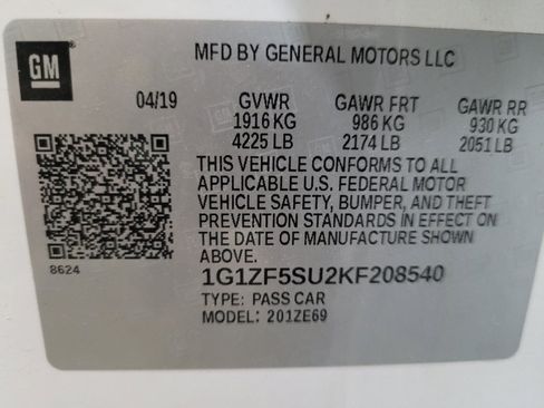 Used 2019 Chevrolet Malibu Hybrid FWD image 33