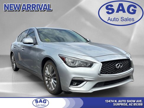 Used 2020 INFINITI Q50 Luxe RWD image 1