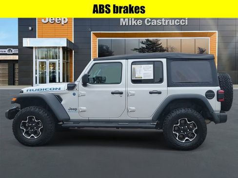 Used 2023 Jeep Wrangler Unlimited Rubicon 4xe w/ Cold Weather Group image 7