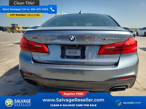 Used 2018 BMW M550i xDrive AWD/4WD image 8