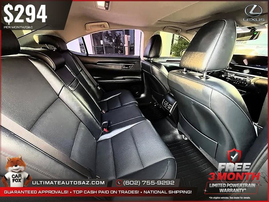 Used 2016 Lexus ES 350 w/ Premium Package w/Wood Trim FWD image 37