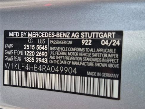 Certified 2024 Mercedes-Benz E 350 4MATIC Sedan image 25