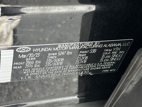 Certified 2023 Hyundai Santa Fe SEL AWD/4WD image 31