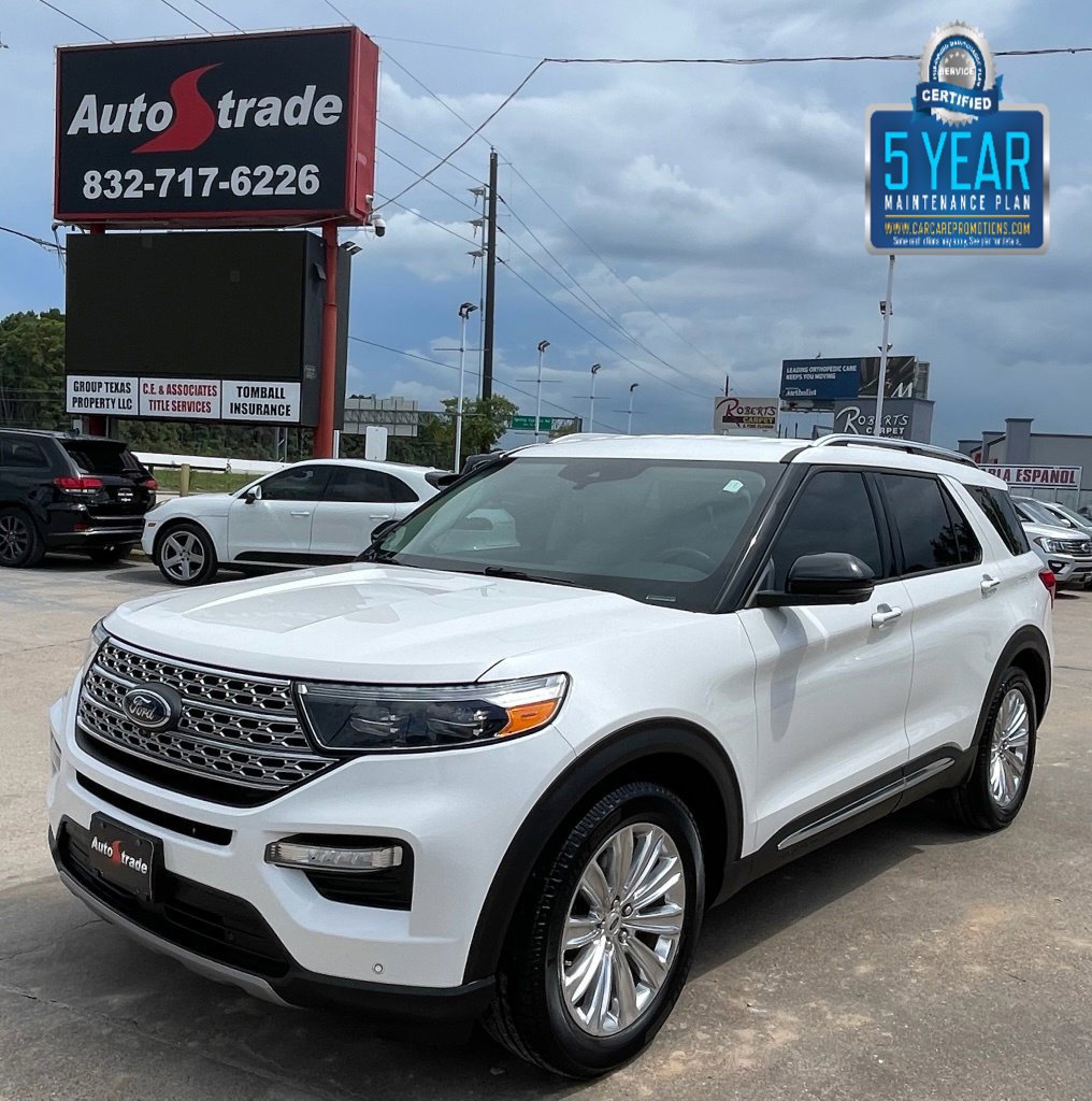 Used 2021 Ford Explorer Limited w/ Equipment Group 301A RWD image 1