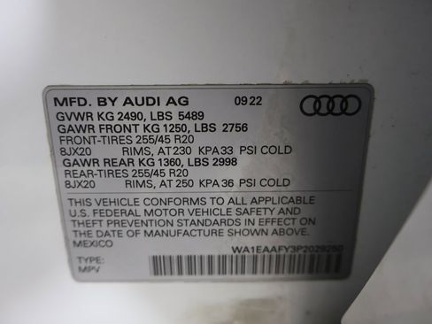 Used 2023 Audi Q5 2.0T Premium Plus w/ Premium Plus Package image 3