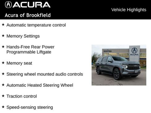 Used 2021 Chevrolet Suburban RST w/ Luxury Package image 8