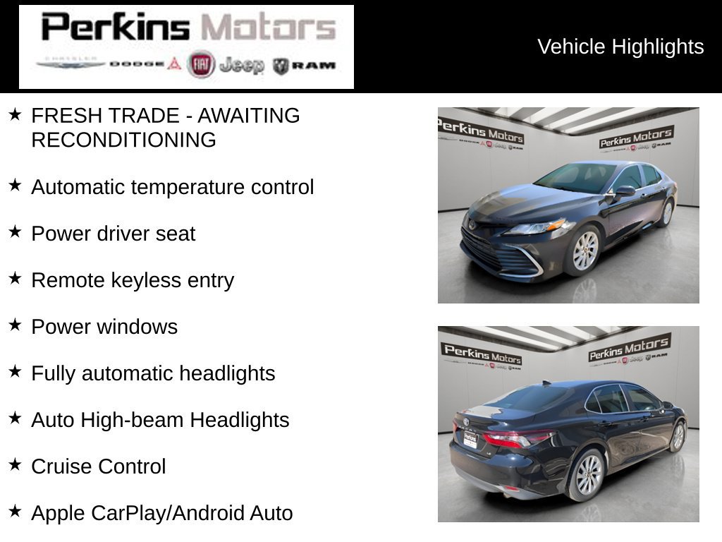 Used 2022 Toyota Camry LE FWD image 7