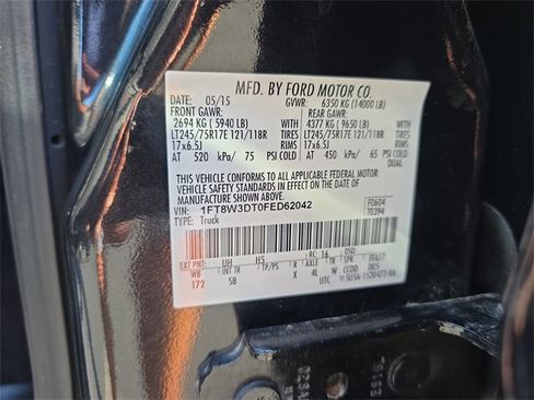 Used 2015 Ford F350 King Ranch w/ King Ranch w/Chrome Package image 39