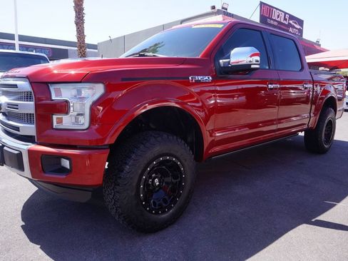 Used 2016 Ford F150 Platinum w/ Technology Package RWD image 5