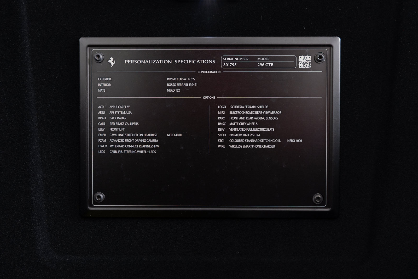 Certified 2024 Ferrari 296 GTB RWD image 13