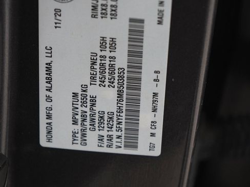 Used 2021 Honda Pilot Black Edition image 31