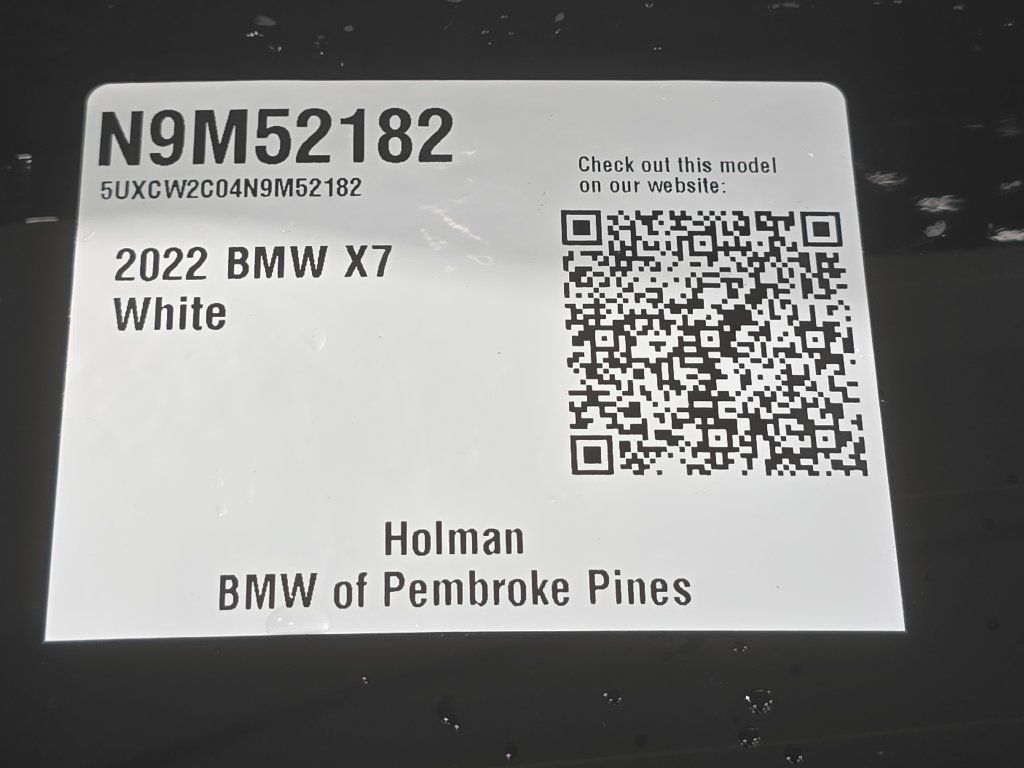 Used 2022 BMW X7 xDrive40i w/ M Sport Package AWD/4WD image 30