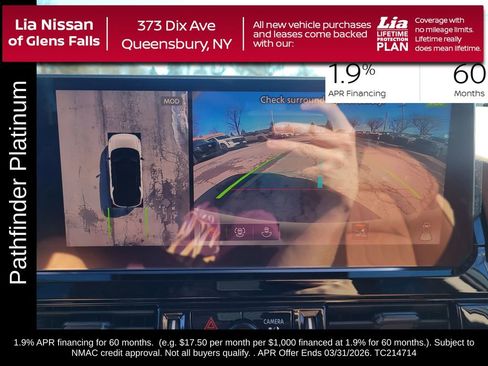 New 2026 Nissan Pathfinder Platinum image 22