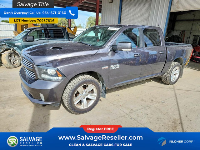 Used 2016 RAM 1500 Sport w/ Sport Premium Group AWD/4WD image 1