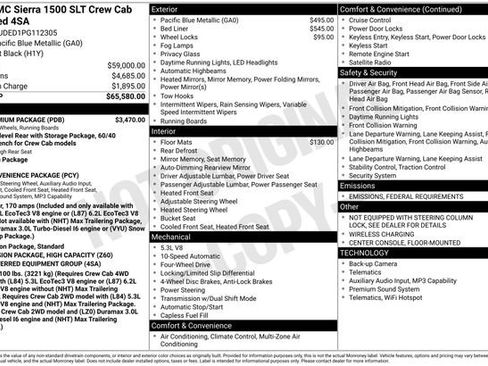 Certified 2023 GMC Sierra 1500 SLT w/ SLT Premium Package image 6