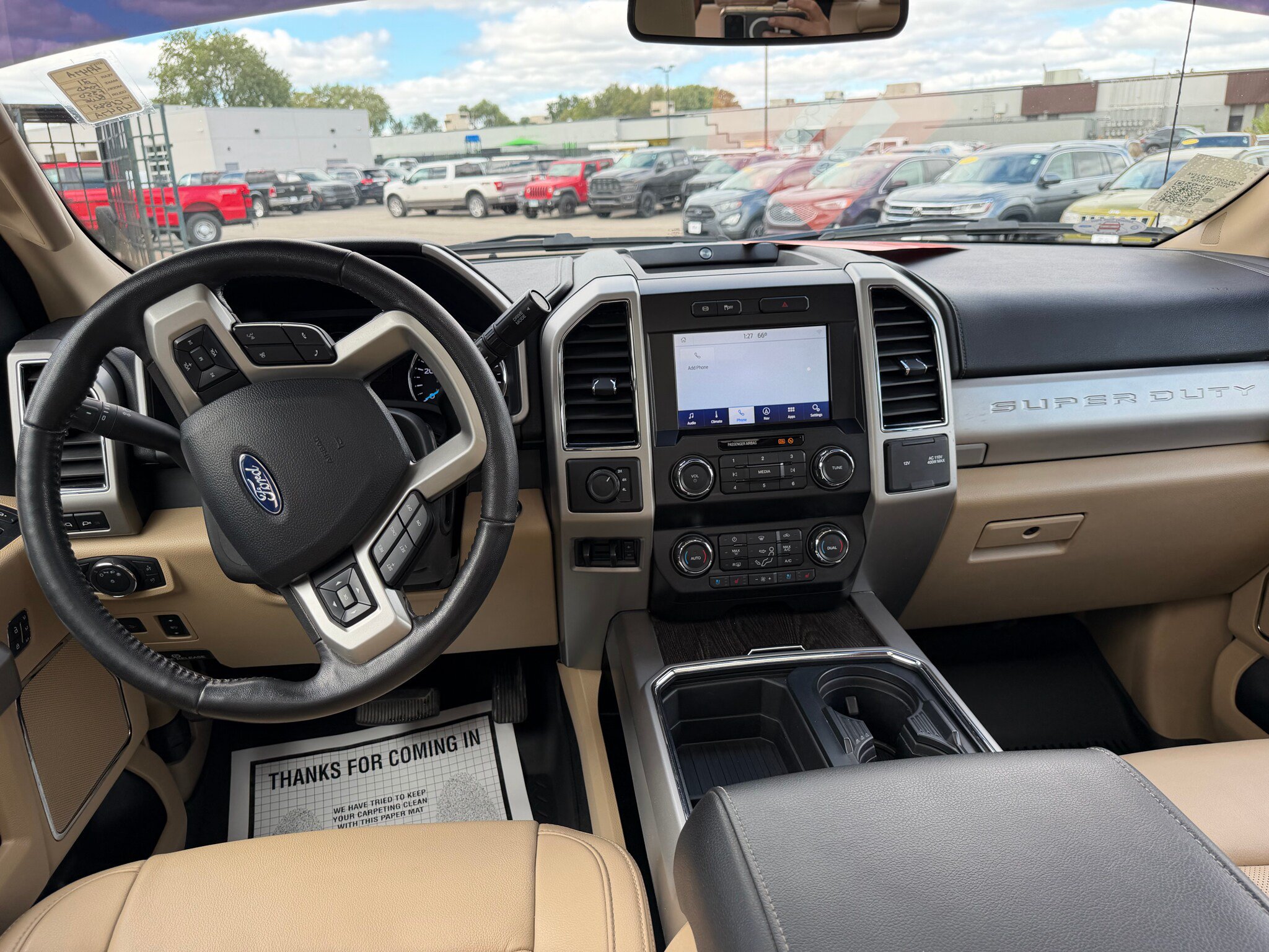 Used 2021 Ford F350 Lariat w/ Lariat Ultimate Package AWD/4WD image 9