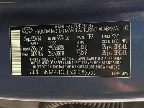 Certified 2025 Hyundai Santa Fe SEL image 31