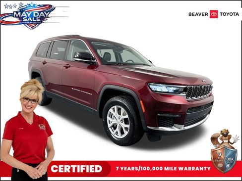 Used 2021 Jeep Grand Cherokee L Limited AWD/4WD image 1