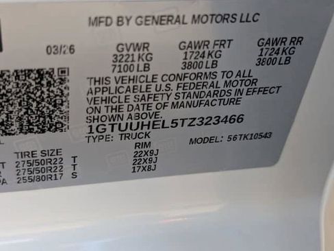 New 2026 GMC Sierra 1500 Denali Ultimate AWD/4WD image 21