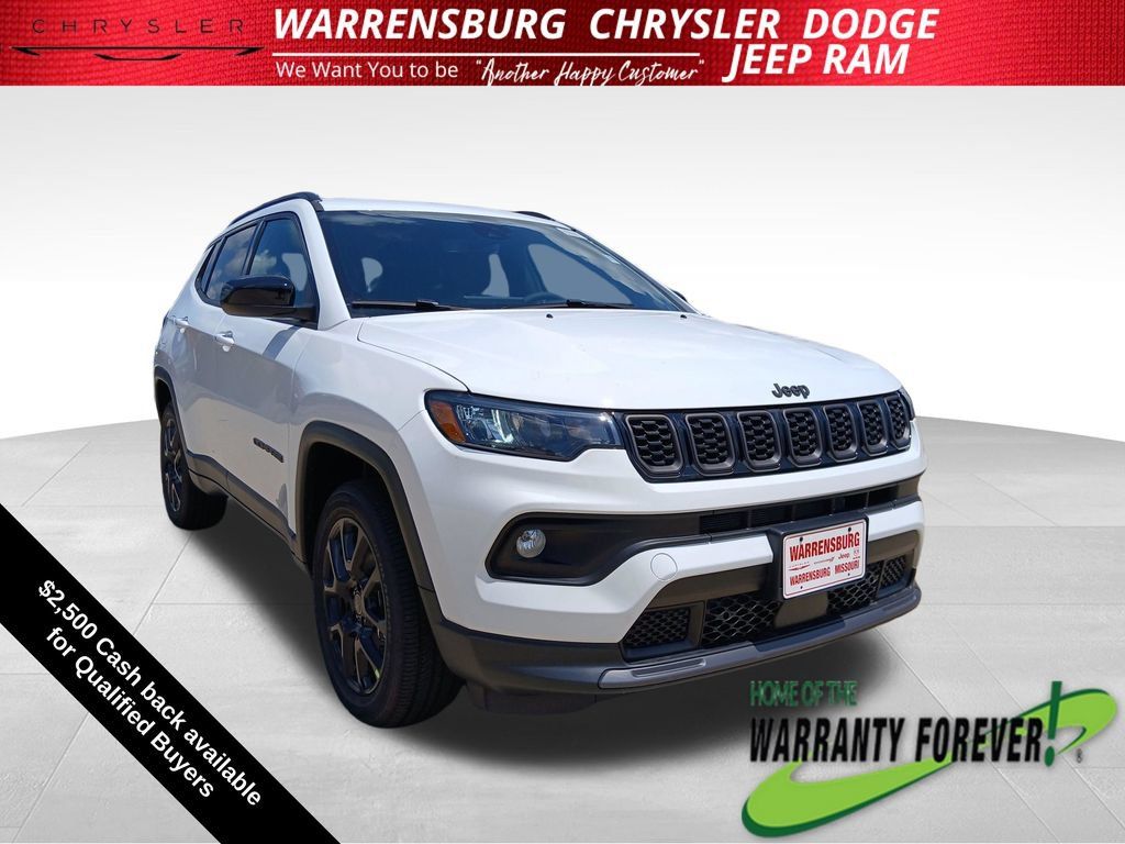 New 2026 Jeep Compass Latitude AWD/4WD 360° Tour