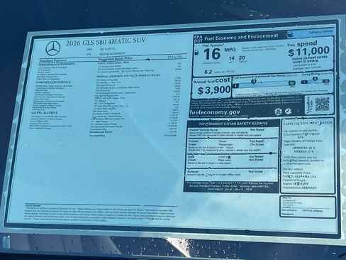 New 2026 Mercedes-Benz GLS 580 4MATIC image 31