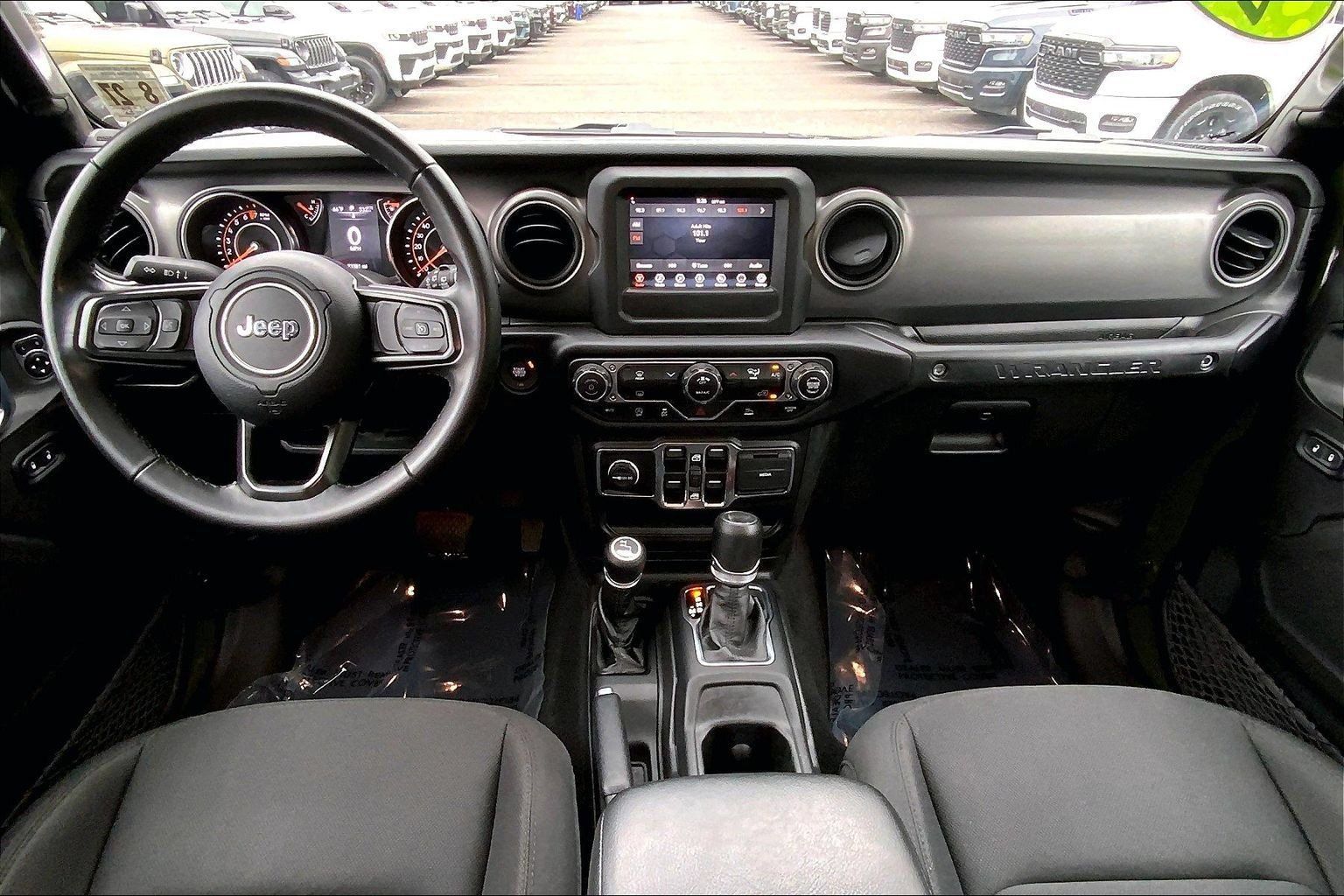 Certified 2022 Jeep Wrangler Unlimited Sport AWD/4WD image 14