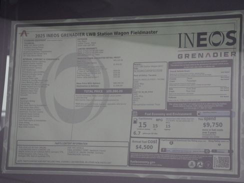 New 2025 INEOS Grenadier AWD/4WD image 22