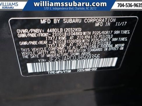 Used 2018 Subaru Forester 2.5i Limited image 47