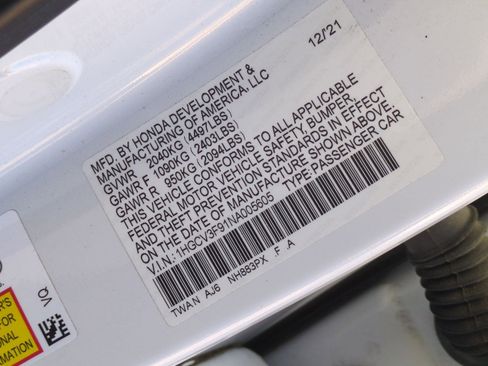 Used 2022 Honda Accord Touring image 35