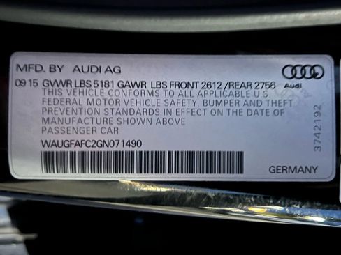 Used 2016 Audi A6 2.0T Premium Plus image 30