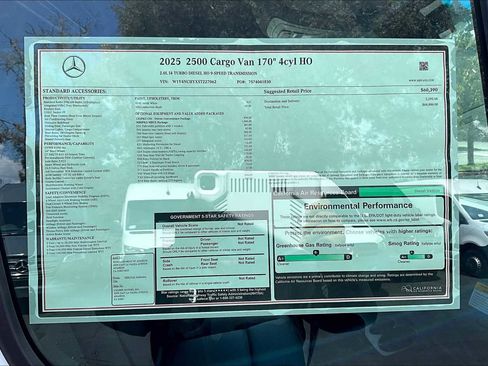 New 2025 Mercedes-Benz Sprinter 2500 image 19