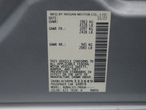 Used 2023 Nissan Altima 2.5 SR image 24