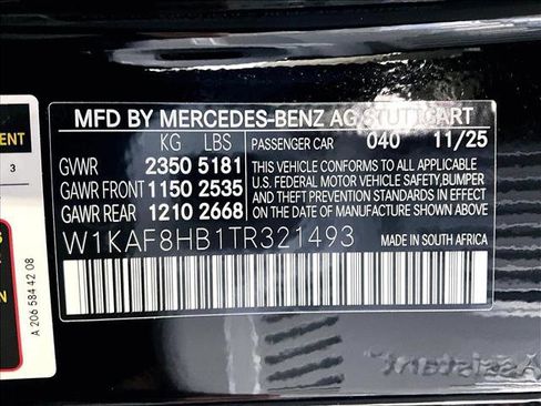 New 2026 Mercedes-Benz C 43 AMG 4MATIC Sedan image 15