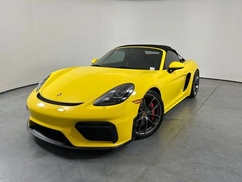 Certified 2021 Porsche 718 Boxster Spyder RWD image 1