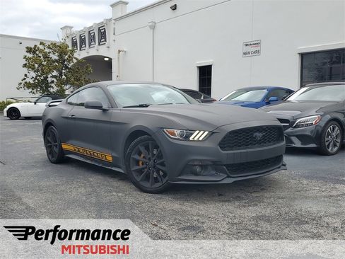 Used 2016 Ford Mustang Premium w/ Wheel & Stripe Package image 1