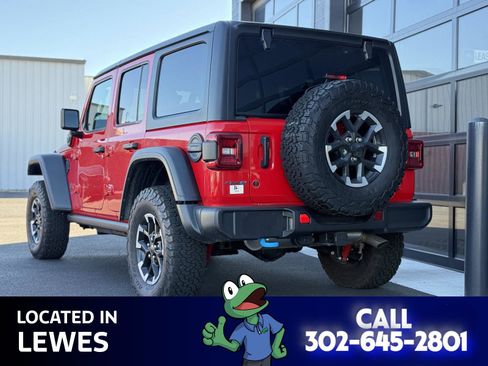 Used 2024 Jeep Wrangler Unlimited Rubicon 4xe w/ Technology Group image 3