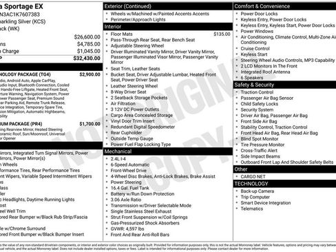 Used 2019 Kia Sportage EX w/ EX Technology Package FWD image 5