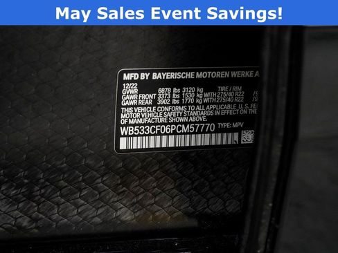 Used 2023 BMW iX M60 w/ Executive Package AWD/4WD image 49