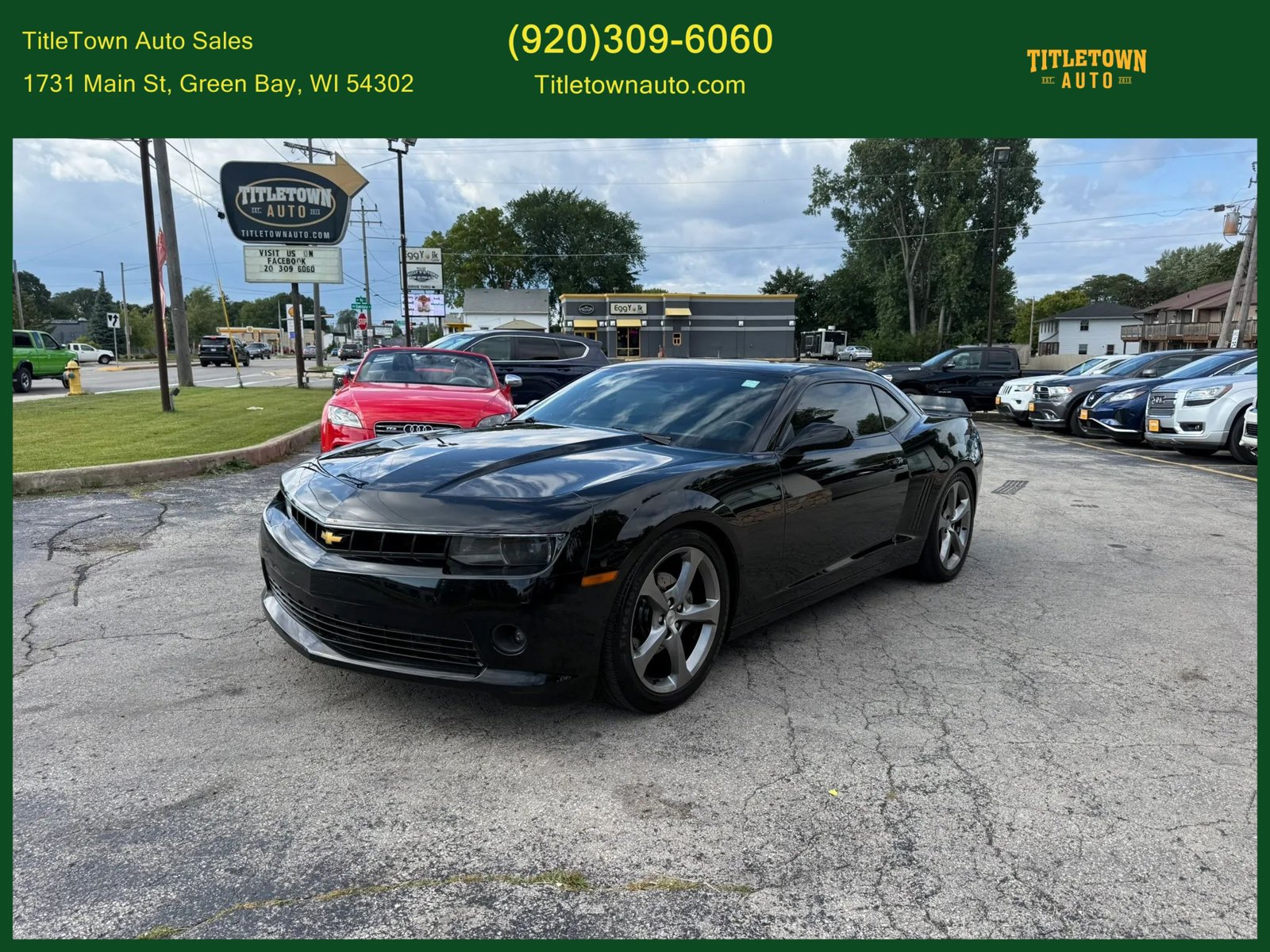 Used 2014 Chevrolet Camaro LT w/ RS Package RWD image 1