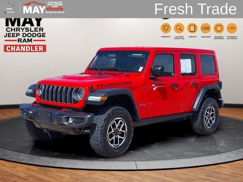 Used 2025 Jeep Wrangler Unlimited Rubicon AWD/4WD image 1
