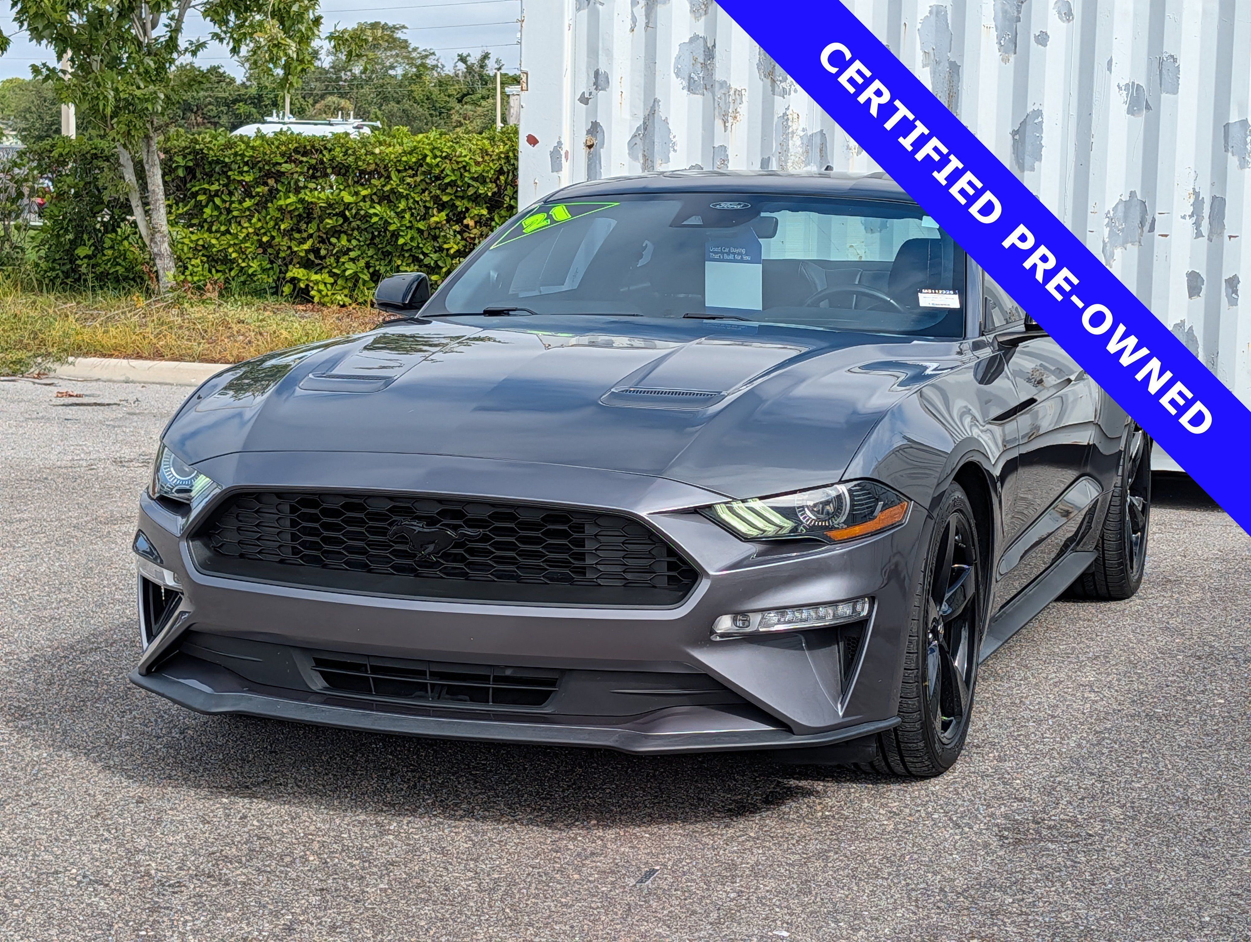 Certified 2021 Ford Mustang Premium w/ Black Accent Package RWD image 8