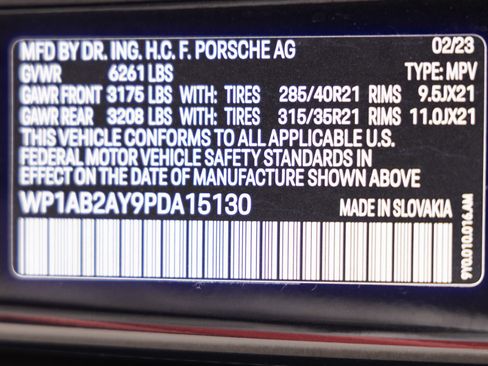 Certified 2023 Porsche Cayenne S Platinum AWD/4WD image 35
