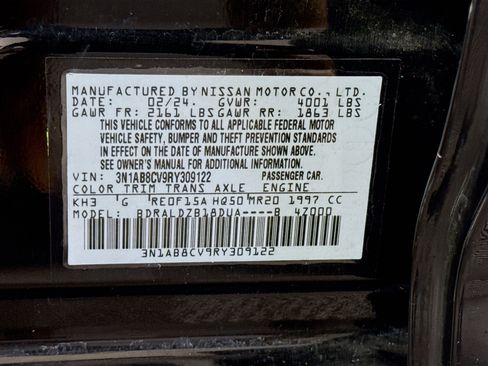 Used 2024 Nissan Sentra SV image 40