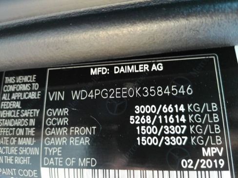Used 2019 Mercedes-Benz Metris Passenger image 43