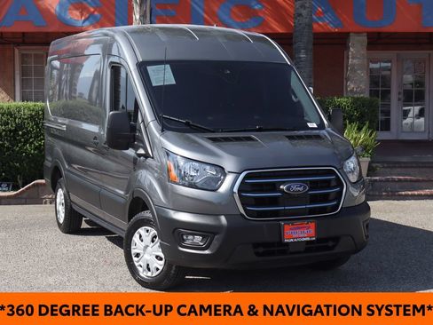 Used 2023 Ford E-Transit Medium Roof w/ Load Area Protection Package RWD image 2